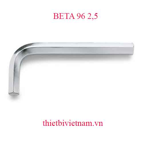 Bộ 20 chiếc OFFSET HEXAGON KEY WRENCHES BETA MODEL 96 2,5