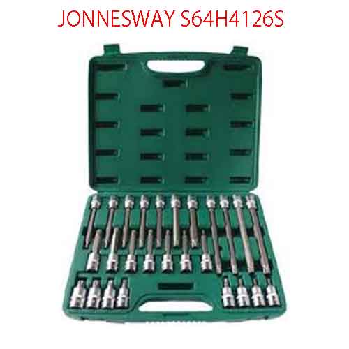 Bộ 26 khẩu hoa thị 12 cánh JONNESWAY S64H4126S
