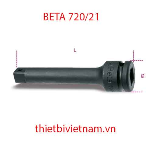 Bộ 3 chiếc 1/2 inch DRIVE IMPACT EXTENSION BAR BETA MODEL 720/21