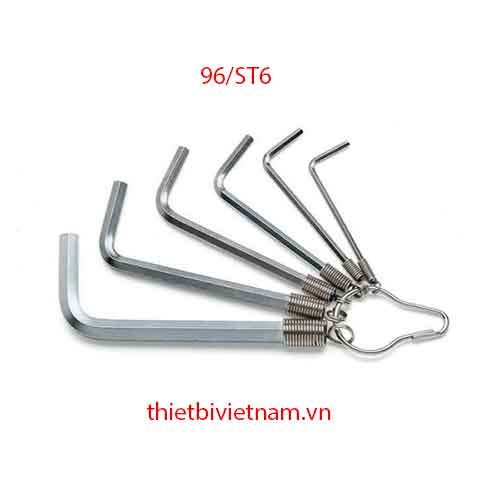 Bộ 3 chiếc 6 OFFSET HEXAGON KEY WRENCHES BETA MODEL 96/ST6