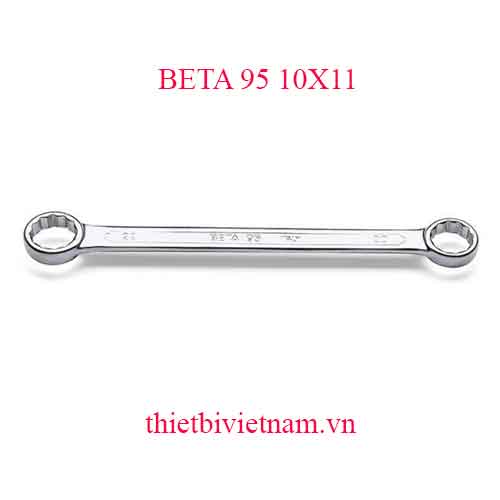 Bộ 3 chiếc DOUBLE ENDED FLAT RING WRENCHES BETA MODEL 95 10X11