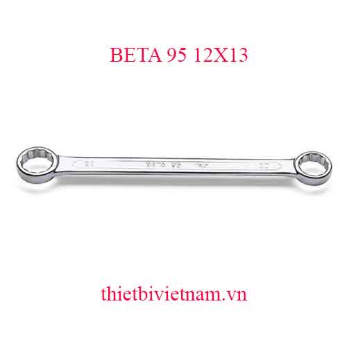 Bộ 3 chiếc DOUBLE ENDED FLAT RING WRENCHES BETA MODEL 95 12X13