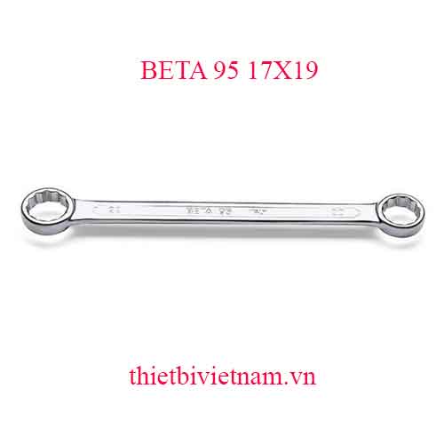 Bộ 3 chiếc DOUBLE ENDED FLAT RING WRENCHES BETA MODEL 95 17X19