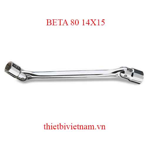 Bộ 3 chiếc DOUBLE SWIVEL END SOCKET WR. BETA MODEL 80 14X15