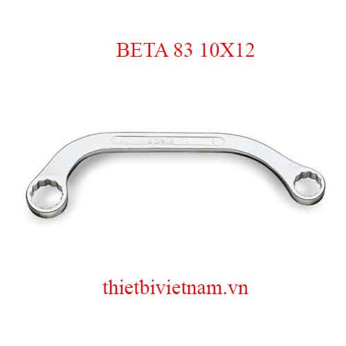Bộ 3 chiếc HALF-MOON RING WRENCHES BETA MODEL 83 10X12