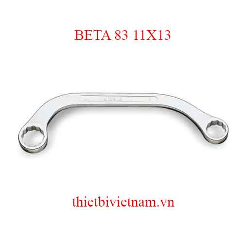 Bộ 3 chiếc HALF-MOON RING WRENCHES BETA MODEL 83 11X13