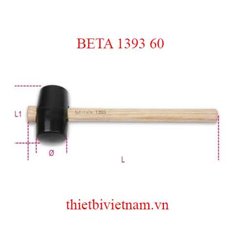 Bộ 3 chiếc HARD RUBBER HEAD HAMMERS BETA MODEL 1393 60