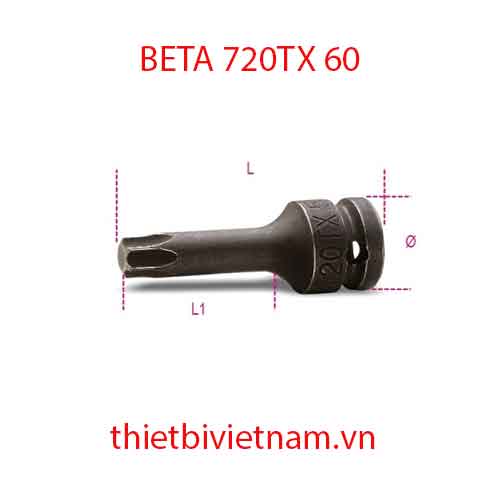 Bộ 3 chiếc IMPACT SOCKET DRIVERS TX BETA MODEL 720TX 60