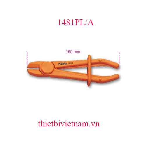 Bộ 3 chiếc PLASTIC HOSE PLIERS BETA MODEL 1481PL/A