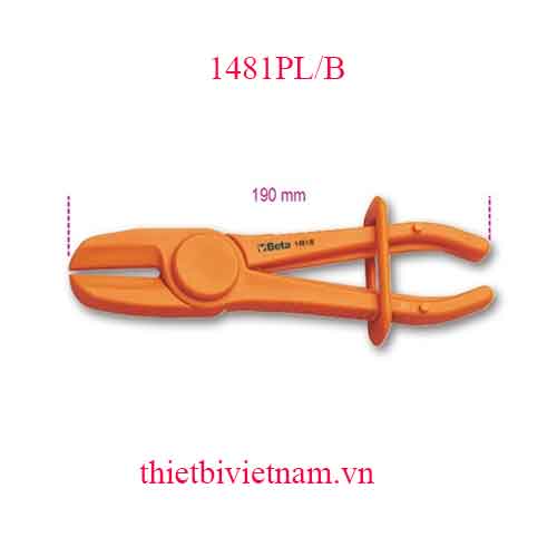 Bộ 3 chiếc PLASTIC HOSE PLIERS BETA MODEL 1481PL/B