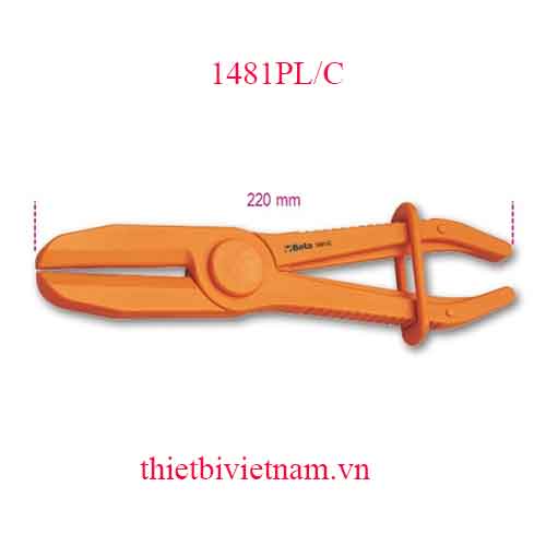 Bộ 3 chiếc PLASTIC HOSE PLIERS BETA MODEL 1481PL/C