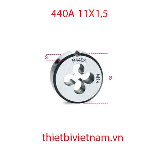 Bộ 3 chiếc ROUND DIES COARSE PITCH BETA MODEL 440A 11X1,5