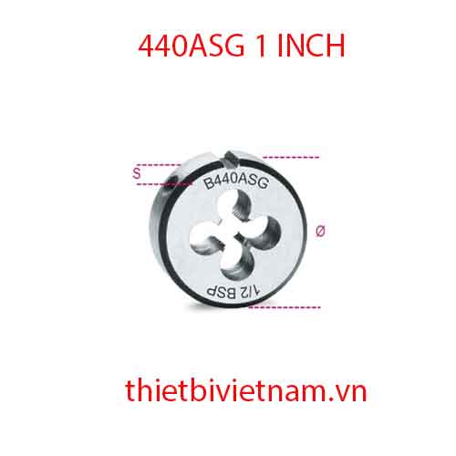 Bộ 3 chiếc ROUND DIES CYLINDRICAL GAS BETA MODEL 440ASG 1 INCH