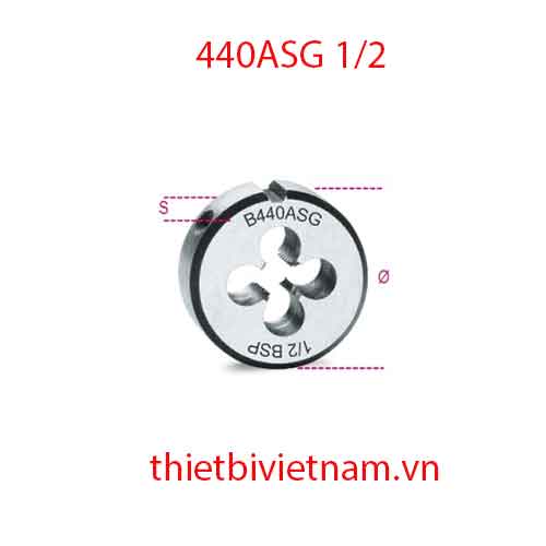 Bộ 3 chiếc ROUND DIES CYLINDRICAL GAS BETA MODEL 440ASG 1/2