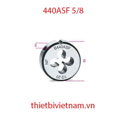 Bộ 3 chiếc ROUND DIES FINE PITCH UNF BETA MODEL 440ASF 5/8