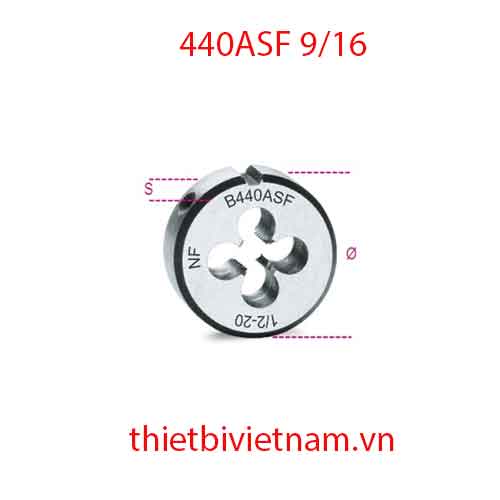 Bộ 3 chiếc ROUND DIES FINE PITCH UNF BETA MODEL 440ASF 9/16