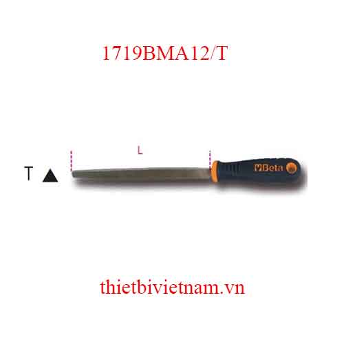 Bộ 3 chiếc SECOND-CUT TRIANGULAR FILES BETA MODEL 1719BMA12/T