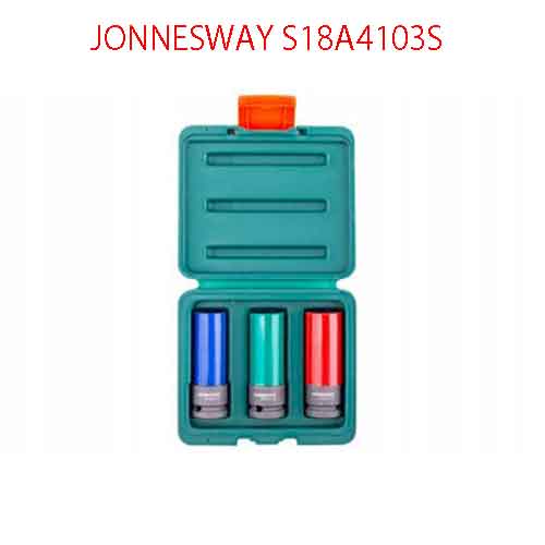 Bộ 3 khẩu dài tháo bánh xe 1/2 inch JONNESWAY S18A4103S