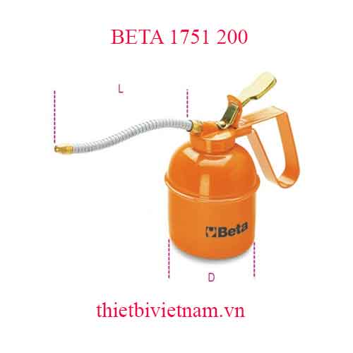 Bộ 4 chiếc EMPTY METAL PRES.OIL CANS FLEX. BETA MODEL 1751 200