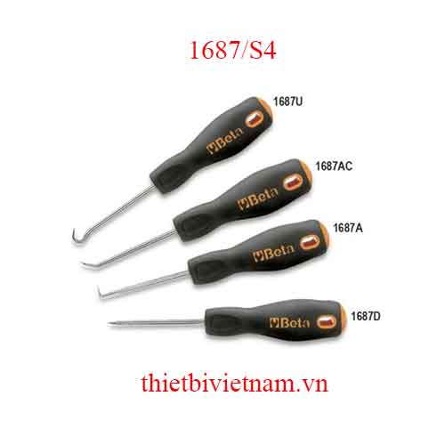 Bộ 4 Đầu Tua Vít chính xác có tay cầm BETA MODEL 1687/S4