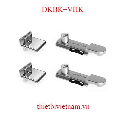 Bộ 4 món đầu biên vấu hãm cửa 2 cánh Huy Hoàng DKBK+VHK