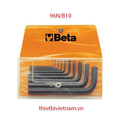 Bộ 5 chiếc 10 HEX. WRENCHES 96N IN WALLET BETA MODEL 96N/B10