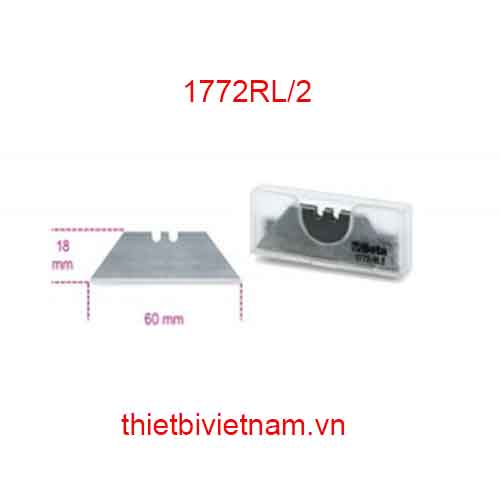 Bộ 5 chiếc 10 LONG TRAPEZOIDAL BLADES BETA MODEL 1772RL/2