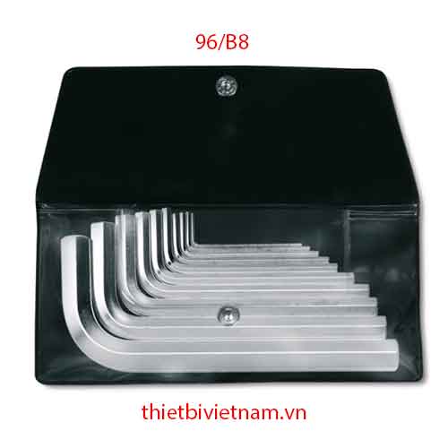 Bộ 5 chiếc 8 HEX. KEY WRENCHES IN WALLET BETA MODEL 96/B8