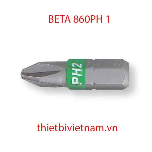 Bộ 5 chiếc BITS FOR CROSS HEAD PH SCREWS BETA MODEL 860PH 1