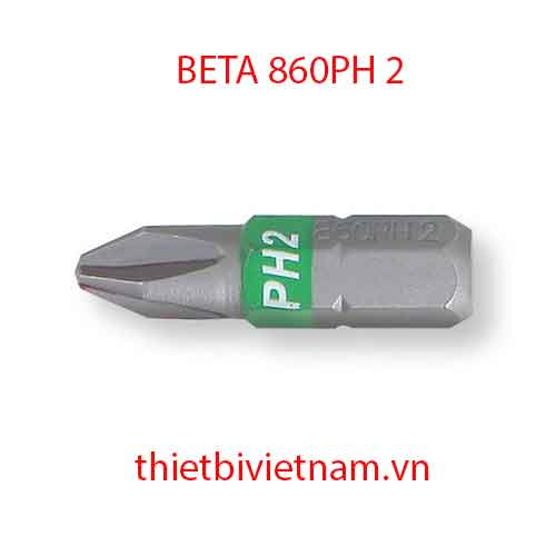 Bộ 5 chiếc BITS FOR CROSS HEAD PH SCREWS BETA MODEL 860PH 2