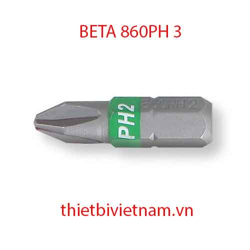 Bộ 5 chiếc BITS FOR CROSS HEAD PH SCREWS BETA MODEL 860PH 3