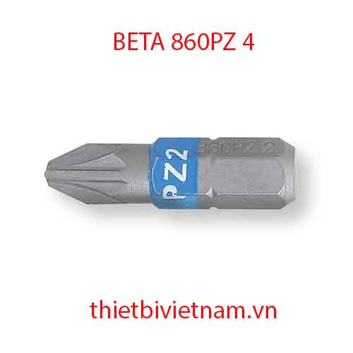 Bộ 5 chiếc BITS FOR CROSS HEAD PZ SCREWS BETA MODEL 860PZ 4