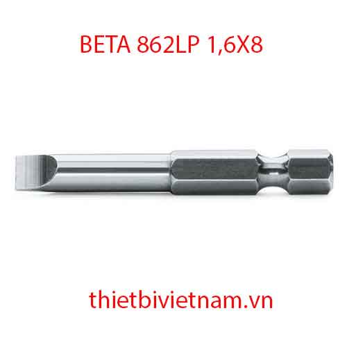 Bộ 5 chiếc BITS FOR SLOTTED HEAD SCREWS BETA MODEL 862LP 1,6X8