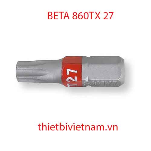Bộ 5 chiếc BITS FOR TORX® HEAD SCREWS BETA MODEL 860TX 27