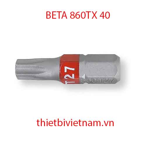Bộ 5 chiếc BITS FOR TORX® HEAD SCREWS BETA MODEL 860TX 40
