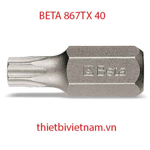 Bộ 5 chiếc BITS FOR TORX® HEAD SCREWS BETA MODEL 867TX 40