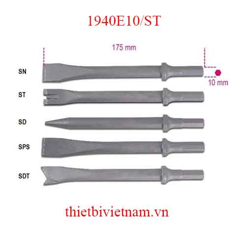 Bộ 5 chiếc CHISELS FOR AIR HAMMERS BETA MODEL 1940E10/ST