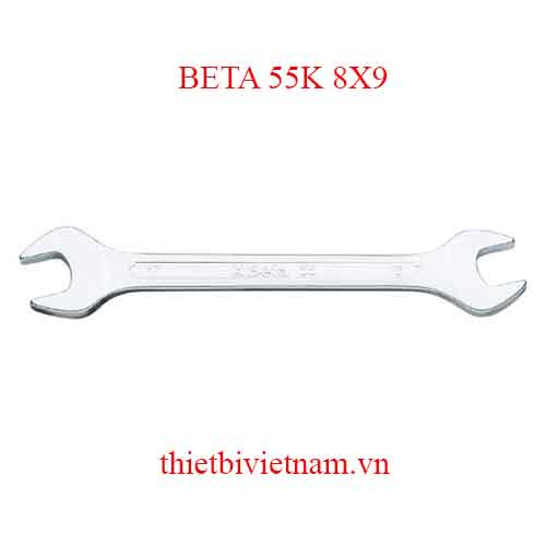Bộ 5 chiếc DOUBLE OPEN END WR. IN BLISTER BETA MODEL 55K 8X9