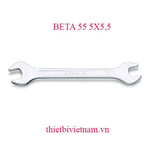 Bộ 5 chiếc DOUBLE OPEN END WRENCHES BETA MODEL 55 5X5,5