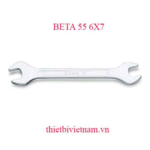 Bộ 5 chiếc DOUBLE OPEN END WRENCHES BETA MODEL 55 6X7