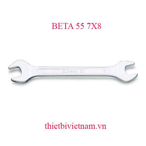 Bộ 5 chiếc DOUBLE OPEN END WRENCHES BETA MODEL 55 7X8