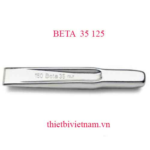 Bộ 5 chiếc FLAT CHISELS RIBBED TYPE 17MM BETA MODEL 35 125