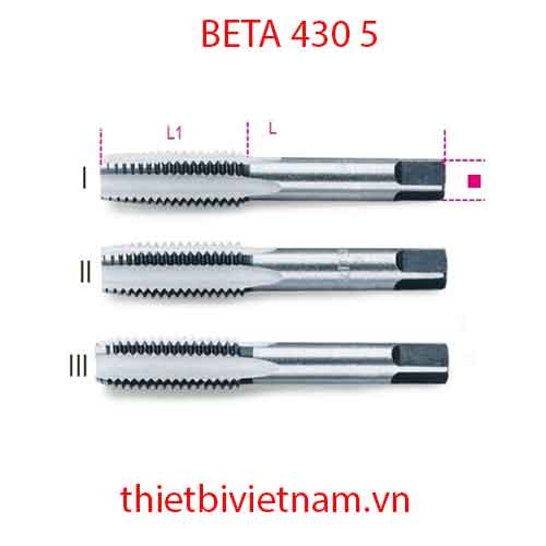 Bộ 5 chiếc HAND TAPS COARSE PITCH BETA MODEL 430 5