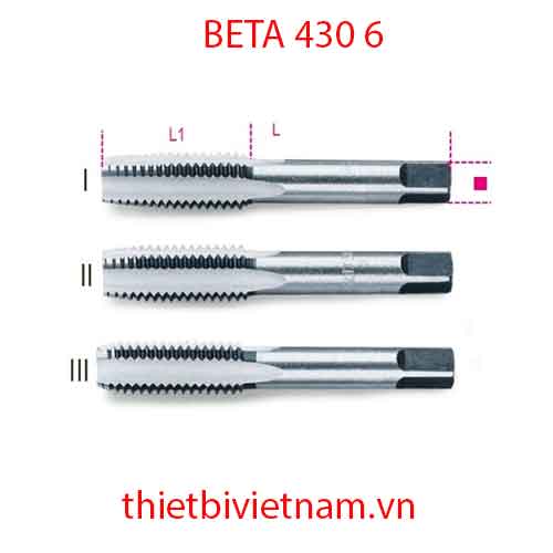 Bộ 5 chiếc HAND TAPS COARSE PITCH BETA MODEL 430 6