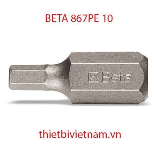 Bộ 5 chiếc HEXAGON BITS BETA MODEL 867PE 10