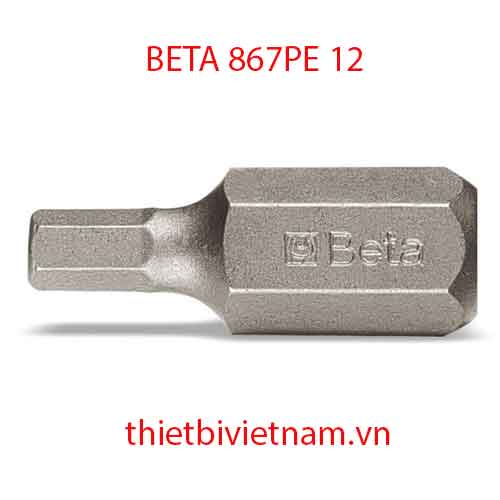 Bộ 5 chiếc HEXAGON BITS BETA MODEL 867PE 12