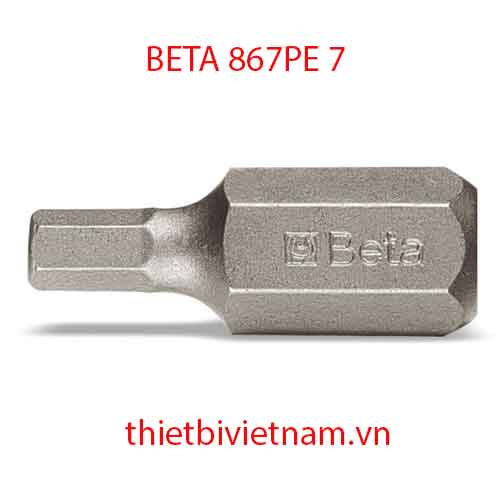 Bộ 5 chiếc HEXAGON BITS BETA MODEL 867PE 7