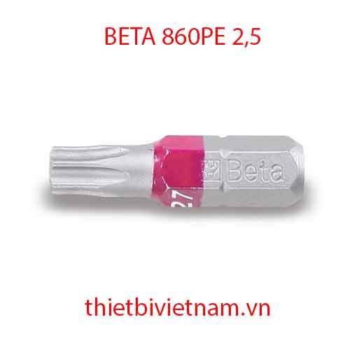 Bộ 5 chiếc HEXAGON BITS FOR POWER DRIVERS BETA MODEL 860PE 2,5