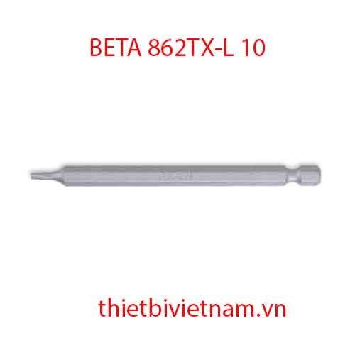 Bộ 5 chiếc L 10-BITS FOR TORX® HEAD SCREWS BETA MODEL 862TX-L 10