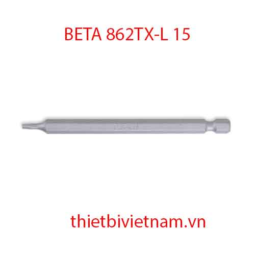 Bộ 5 chiếc L 15-BITS FOR TORX® HEAD SCREWS BETA MODEL 862TX-L 15
